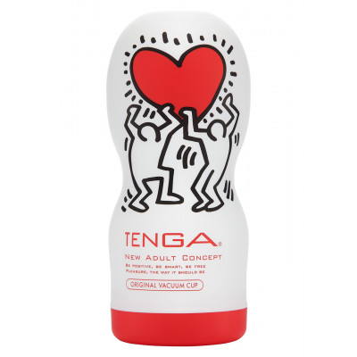 MASTURBATORE TENGA KEITH HARING "ORIGINAL VACUUM CUP"