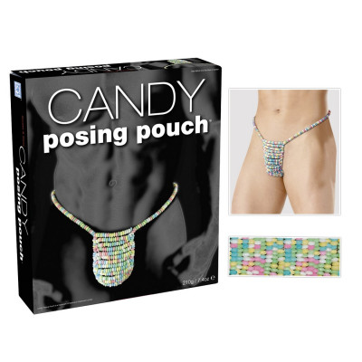 TANGA UOMO DI CARAMELLE "CANDY POSING POUCH"